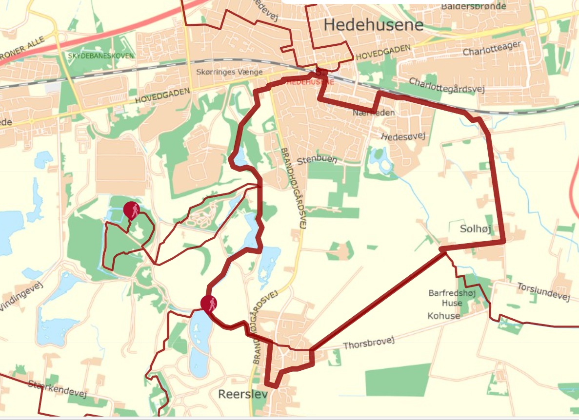 Kløversti Sort - Hedehusene, Hedeland, Reerslev