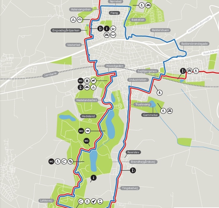 Maratonringen 21 km vest